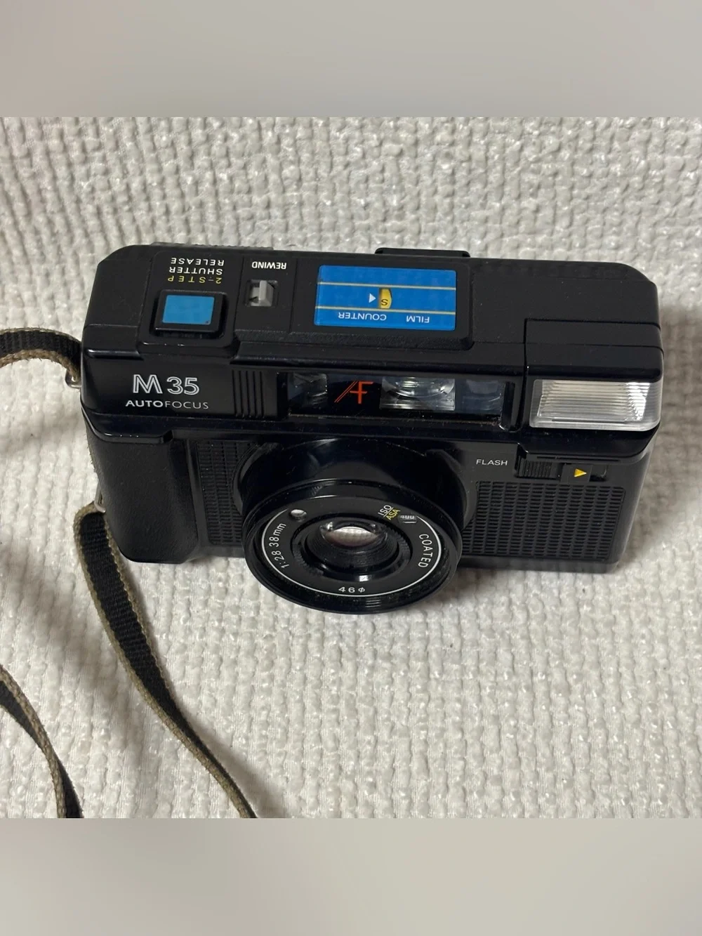 Vintage Sears M35 AF Autofocus 35mm Film Point & Shoot Camera 38mm Lens